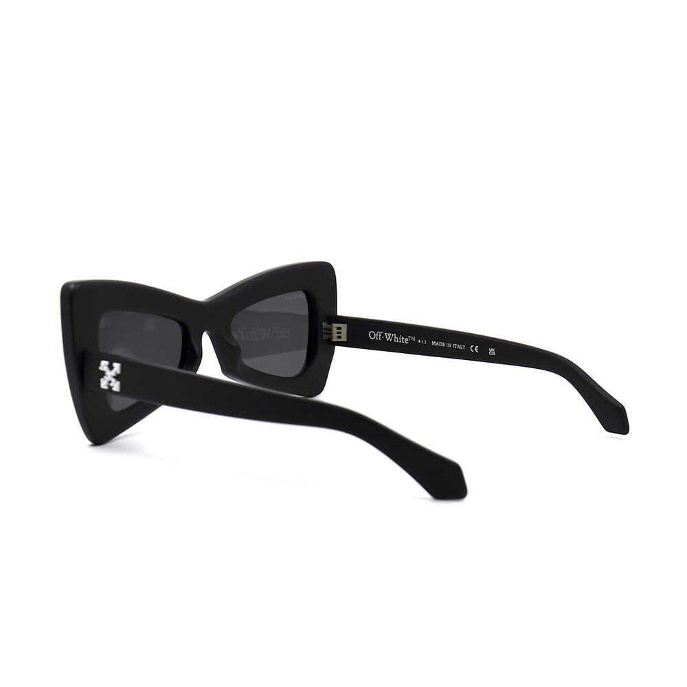 OFF-WHITE 0ER1070 BLACK /WHITE GREY WOMEN'S AUTHENTIC SUNGLASSES - Picture 6 of 13